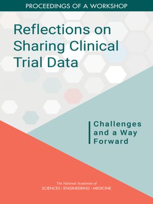 cover image of Reflections on Sharing Clinical Trial Data